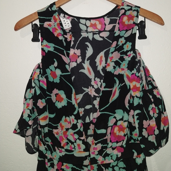 NWT TANYA TAYLOR Shiloh Silk Mosaic Floral Dress - Picture 9 of 9